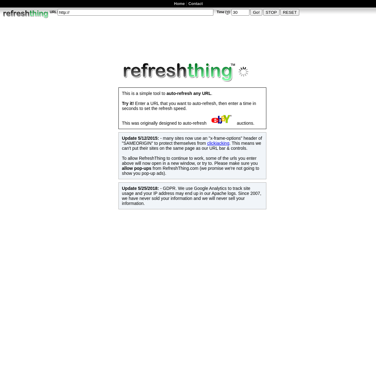 A complete backup of refreshthing.com