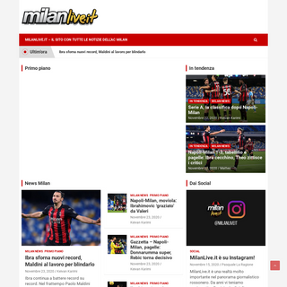 A complete backup of milanlive.it