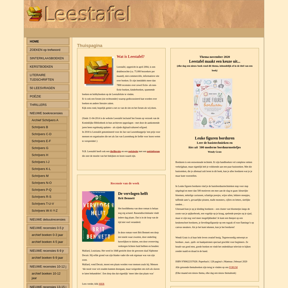 A complete backup of leestafel.info