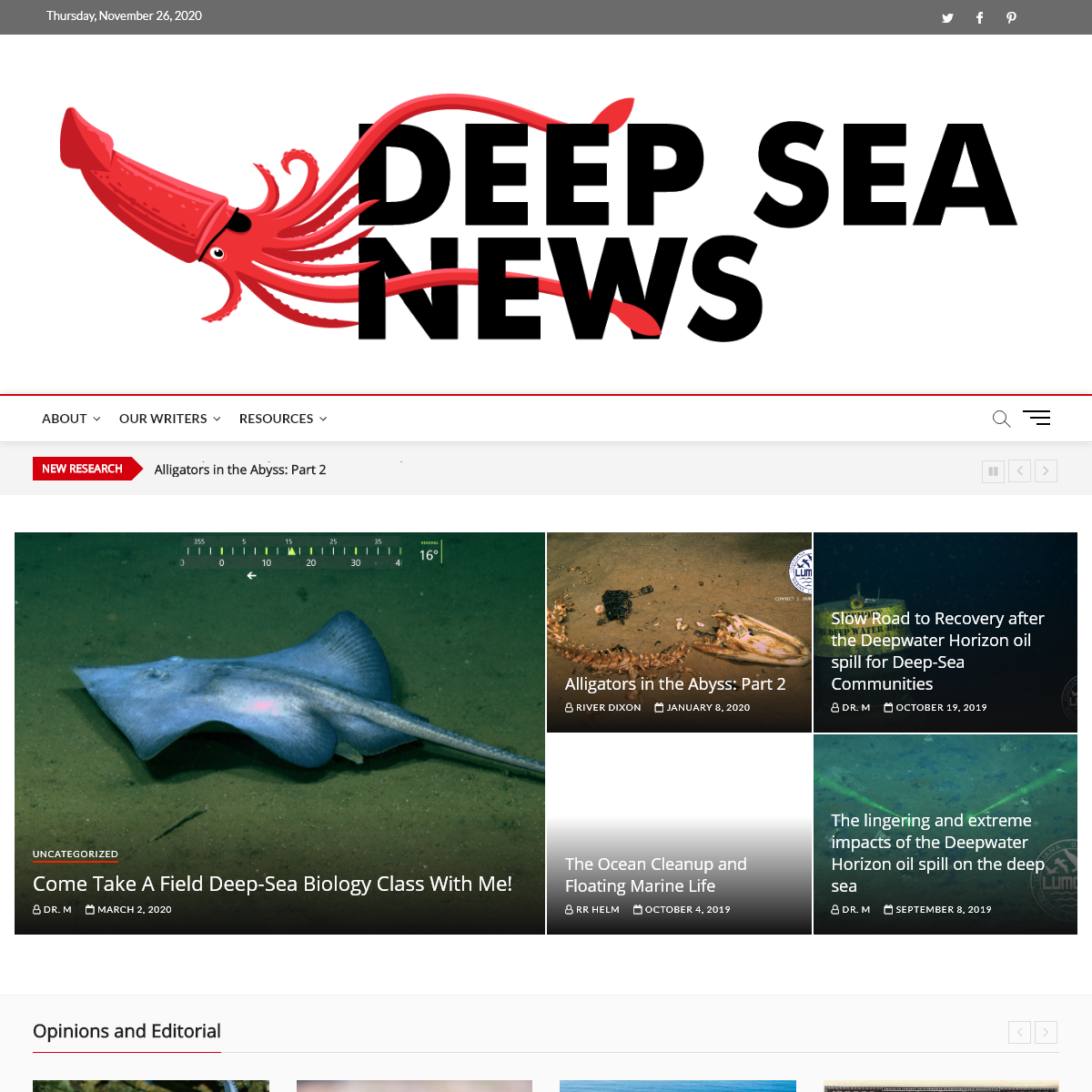 A complete backup of deepseanews.com