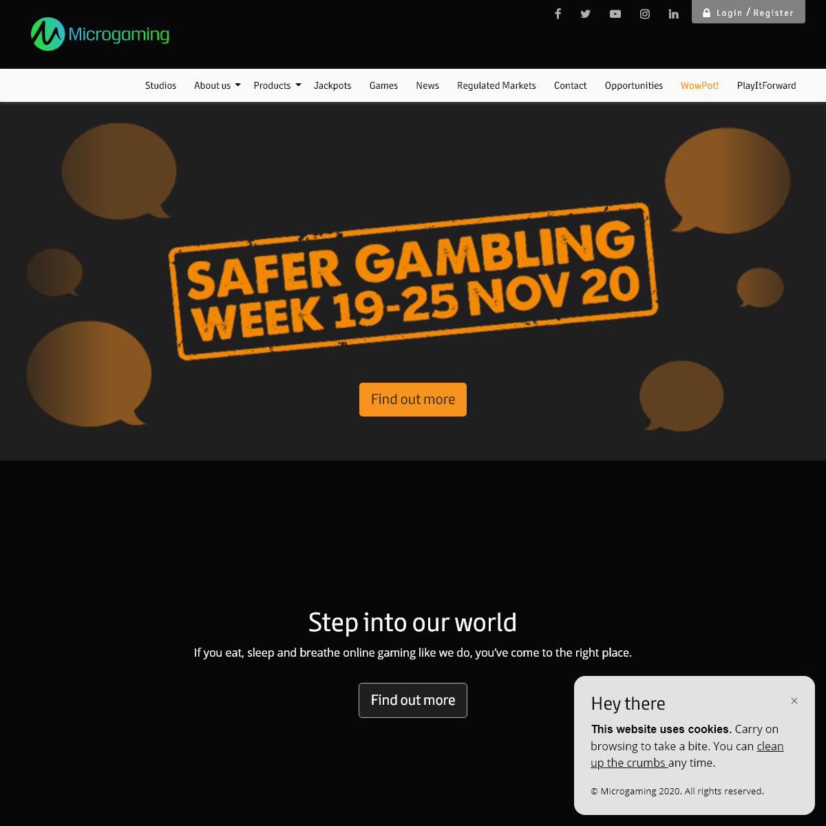 A complete backup of microgaming.co.uk