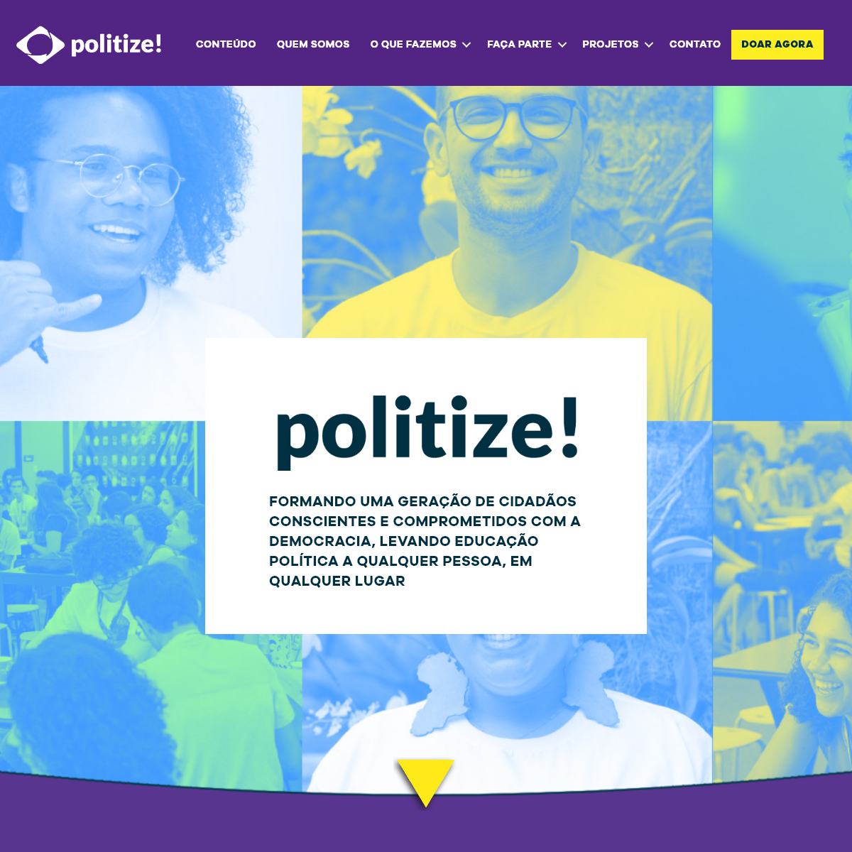 A complete backup of politize.com.br