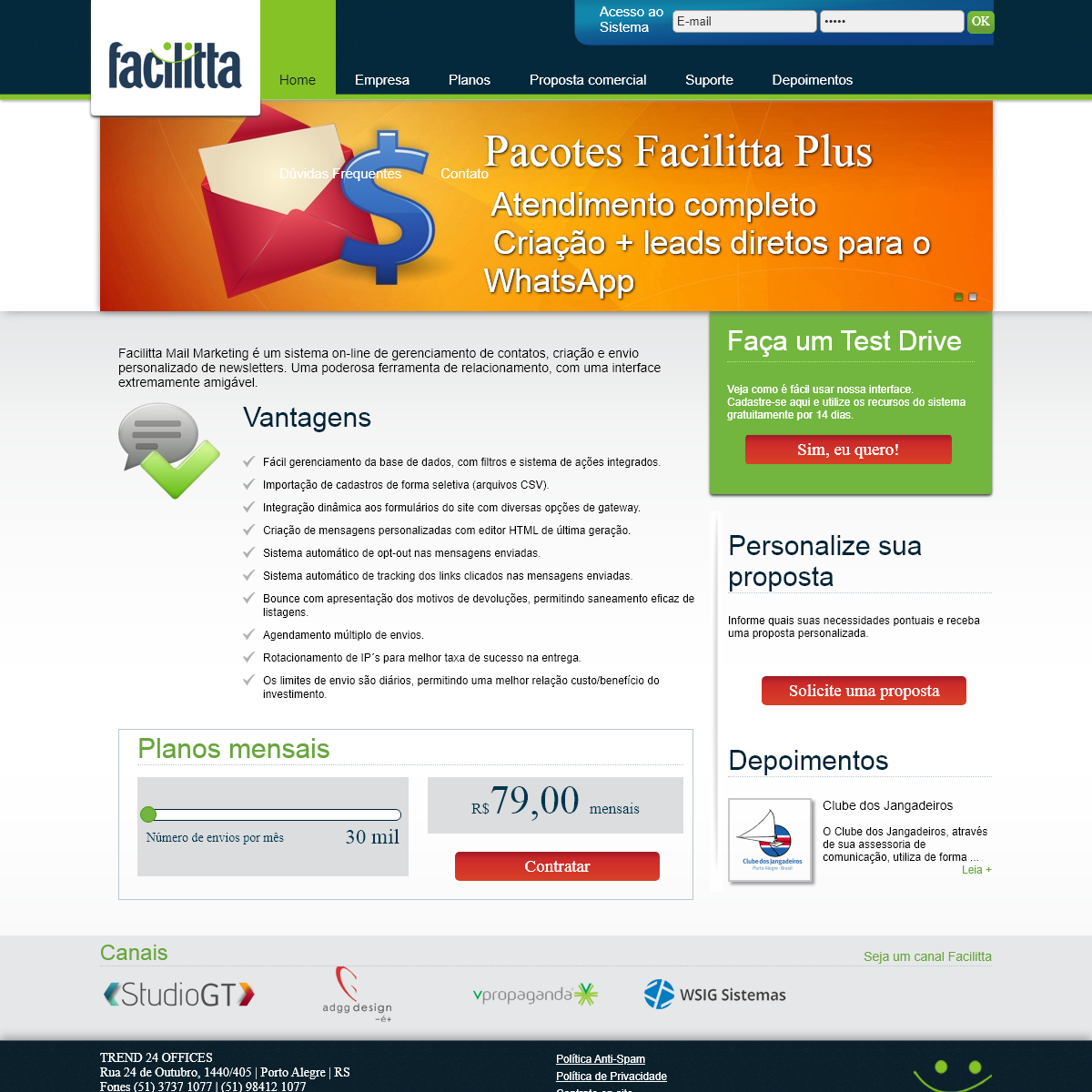 A complete backup of facilitta.com.br