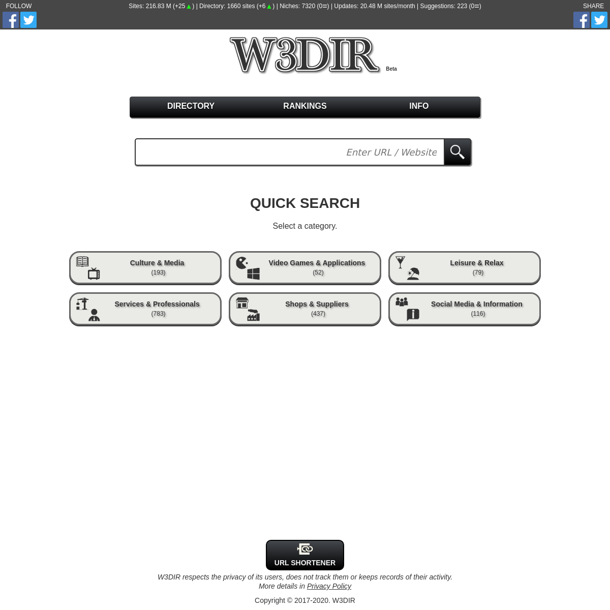 A complete backup of w3dir.com