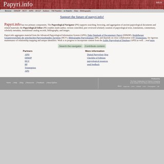 A complete backup of papyri.info