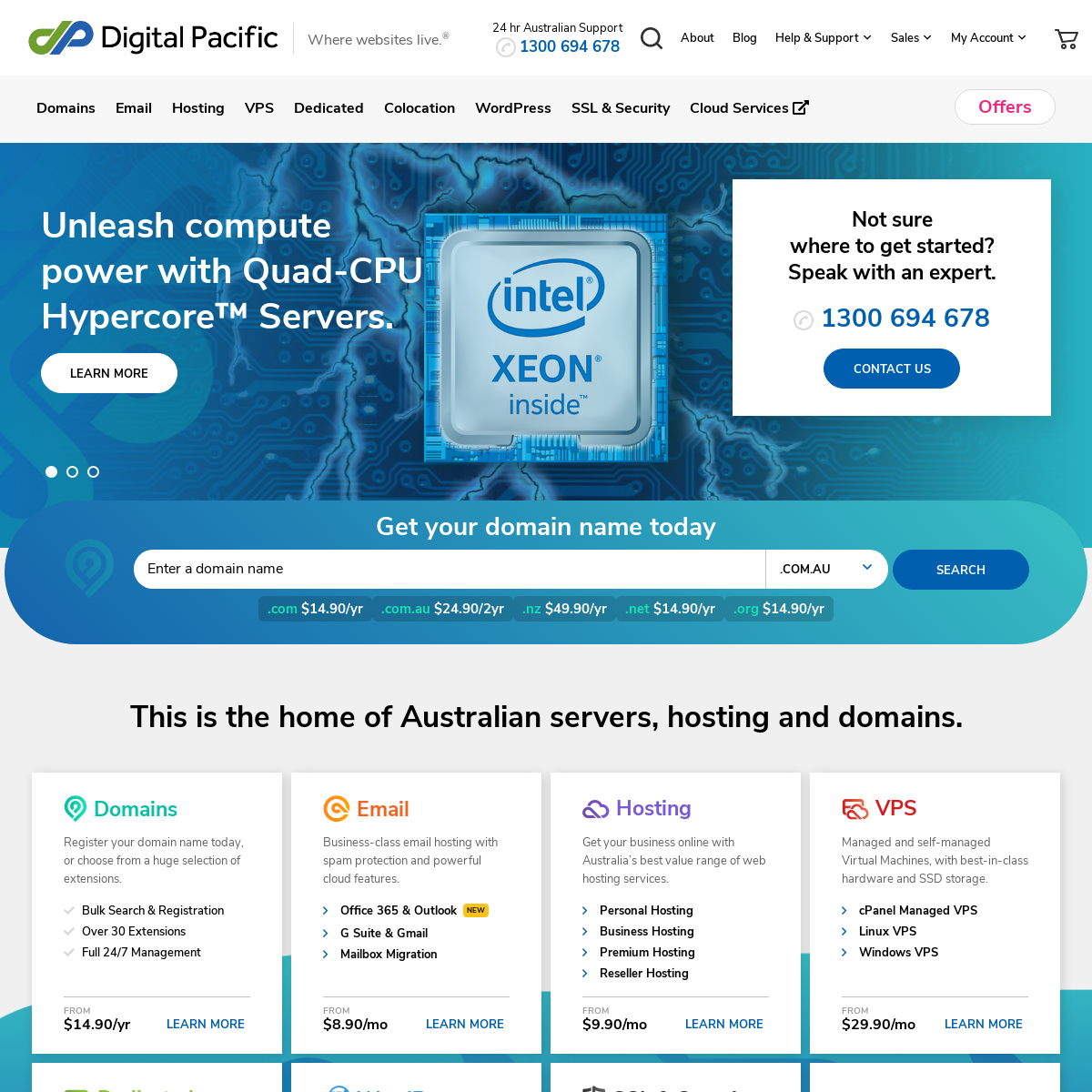 A complete backup of digitalpacific.com.au