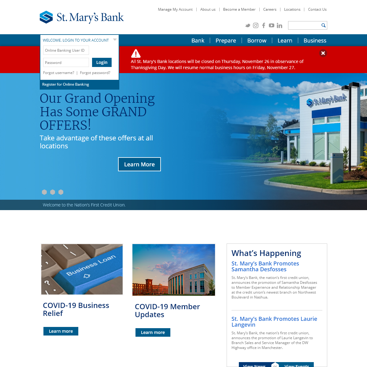 A complete backup of stmarysbank.com