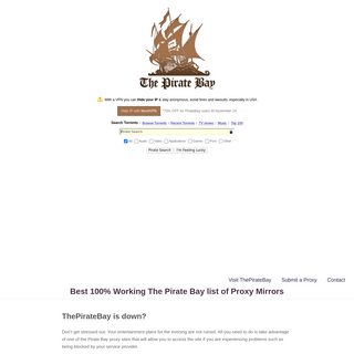 A complete backup of piratebay-proxies.com
