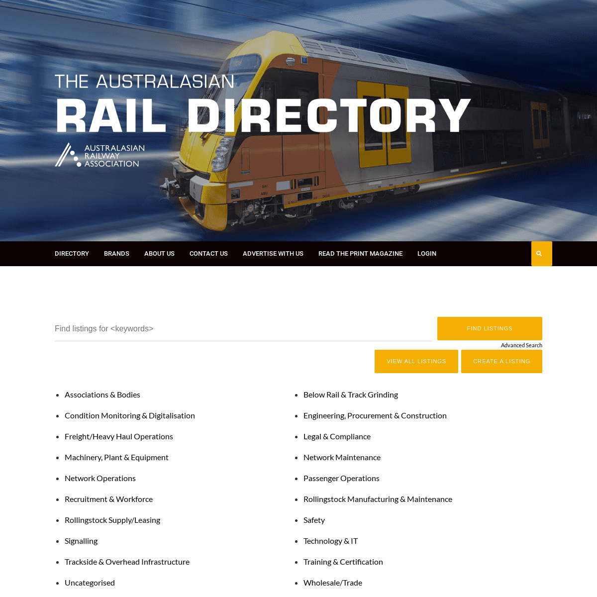 A complete backup of https://raildirectory.com.au