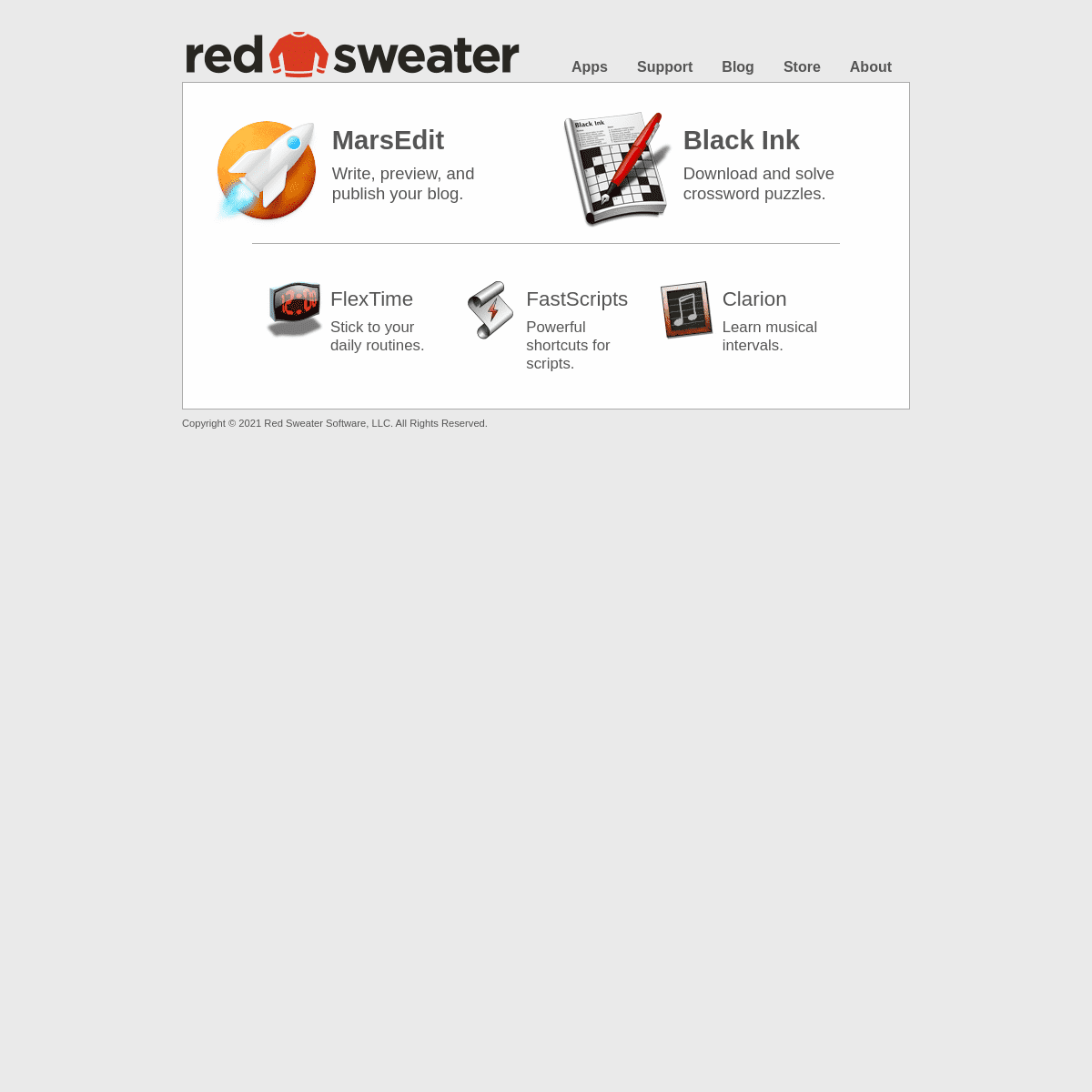 A complete backup of https://redsweater.com