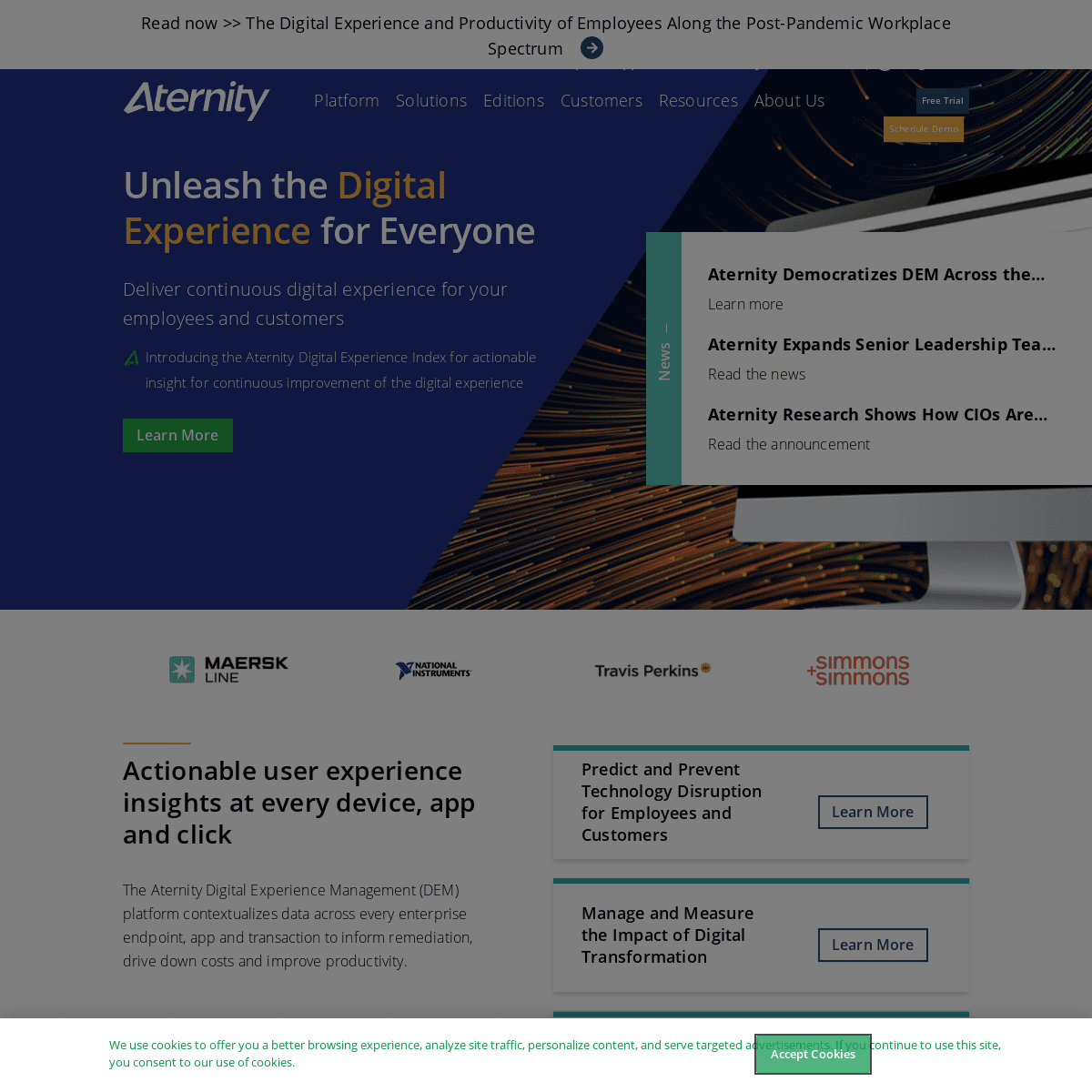 A complete backup of https://aternity.com