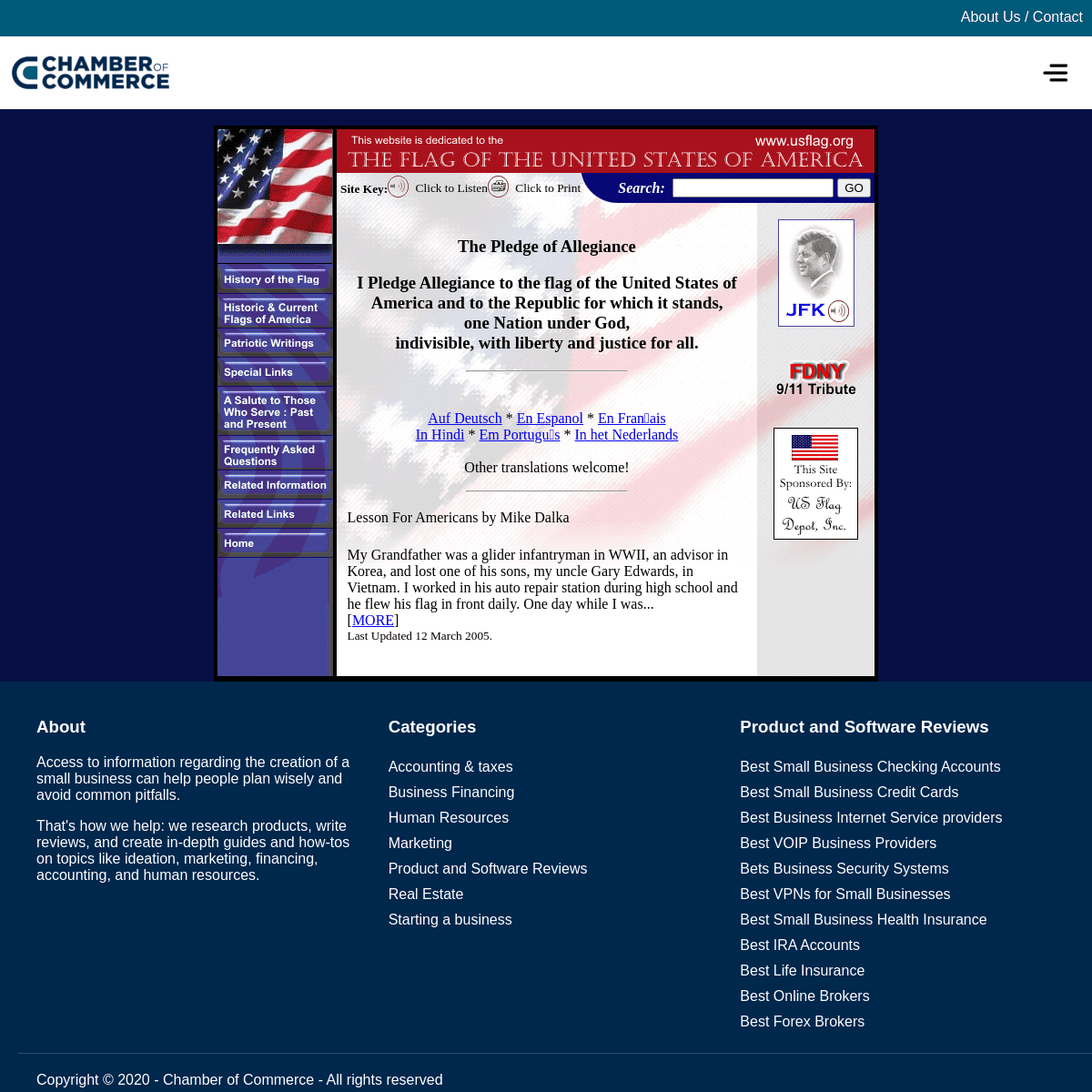 A complete backup of https://usflag.org