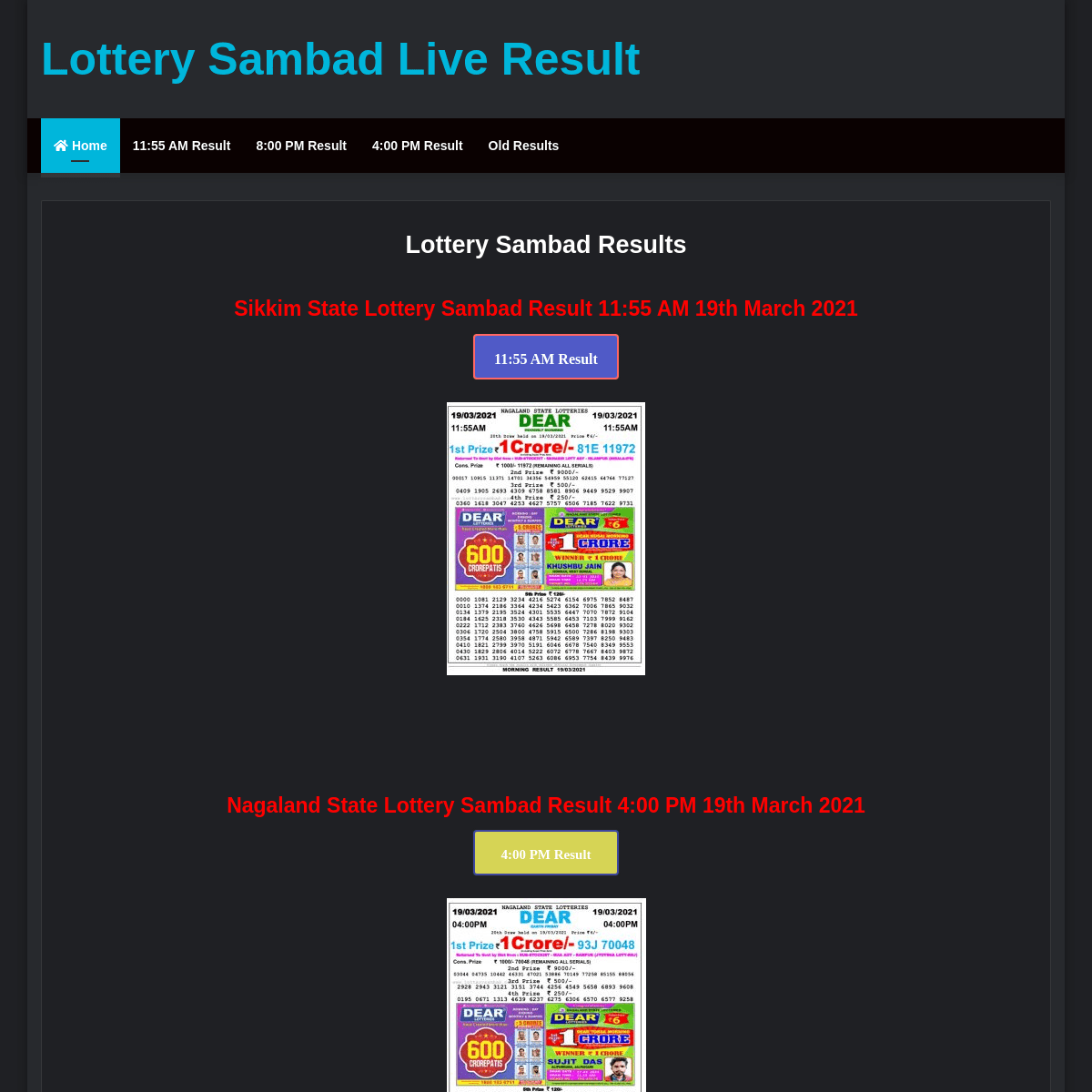 A complete backup of https://lotterysambadliveresult.in