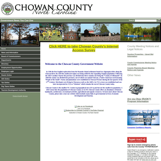 A complete backup of https://chowancounty-nc.gov