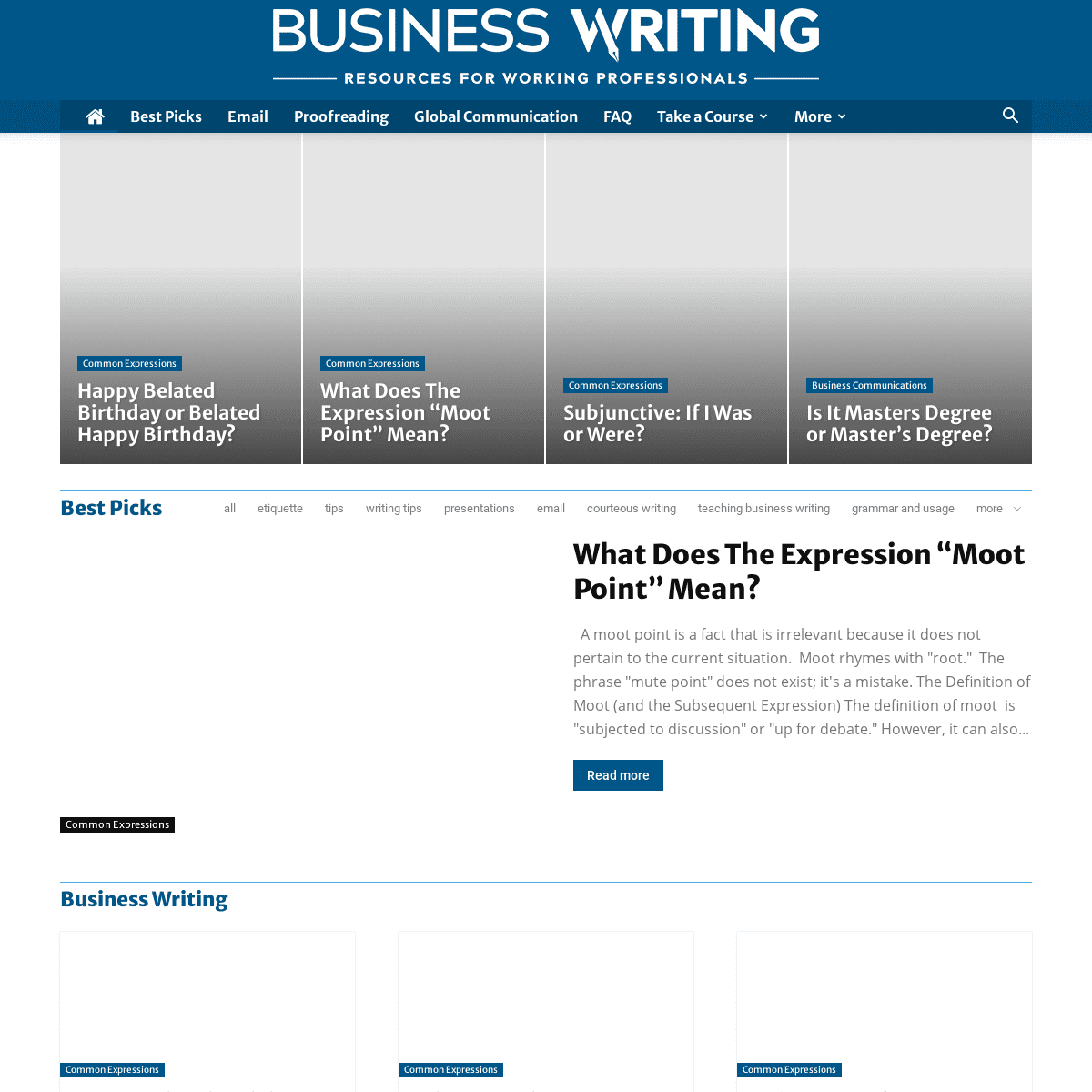 A complete backup of https://businesswritingblog.com