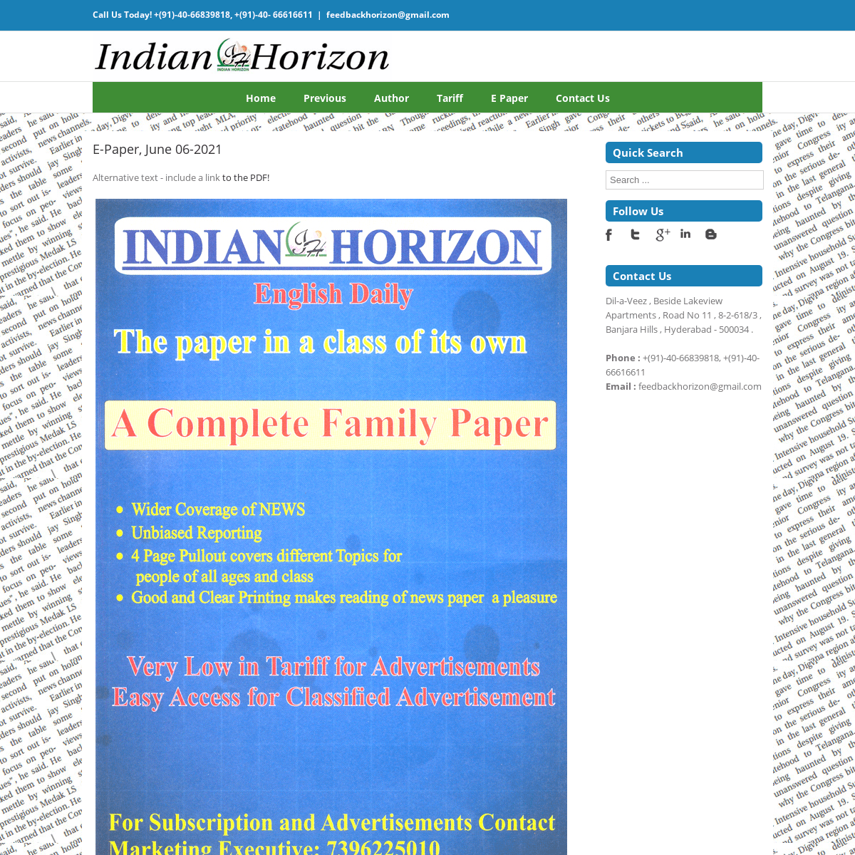 A complete backup of https://indianhorizon.org