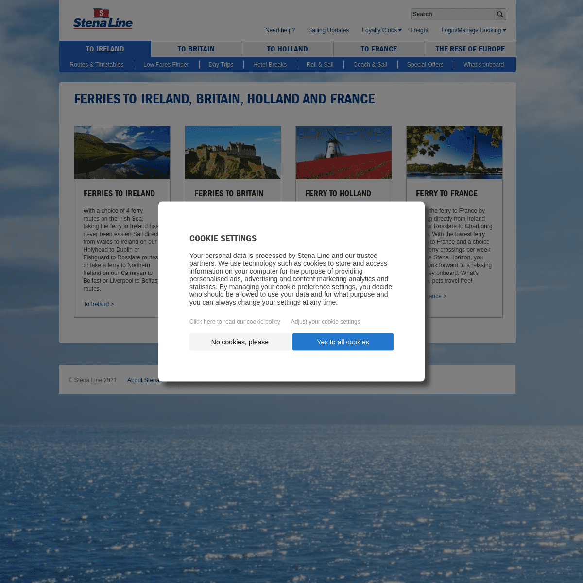 A complete backup of https://stenaline.co.uk