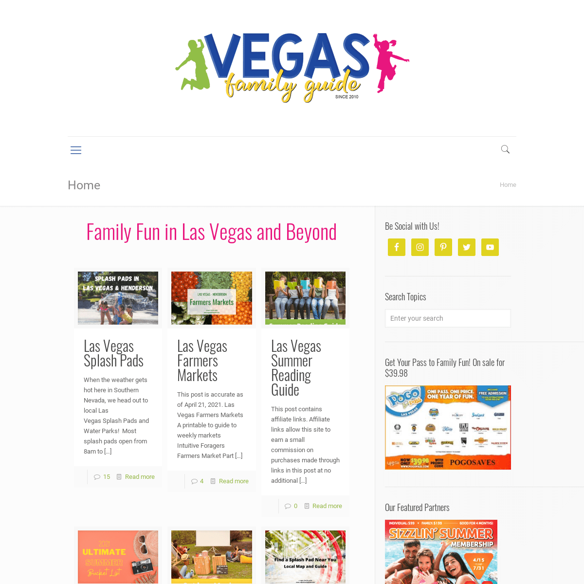 A complete backup of https://vegasfamilyevents.com