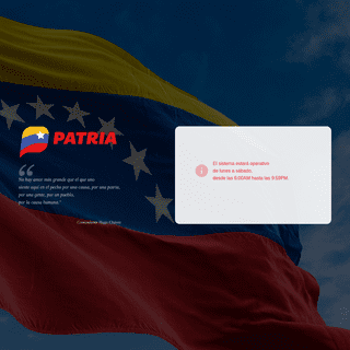 A complete backup of https://patria.org.ve