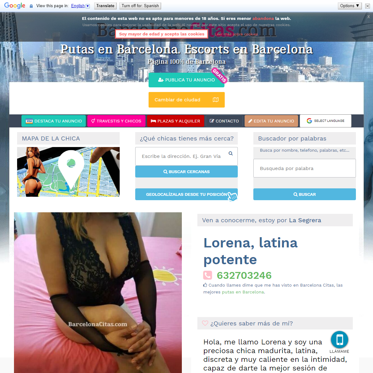 A complete backup of https://www.barcelonacitas.com/putas-barcelona-65169-lorena-latina-potente-632703246