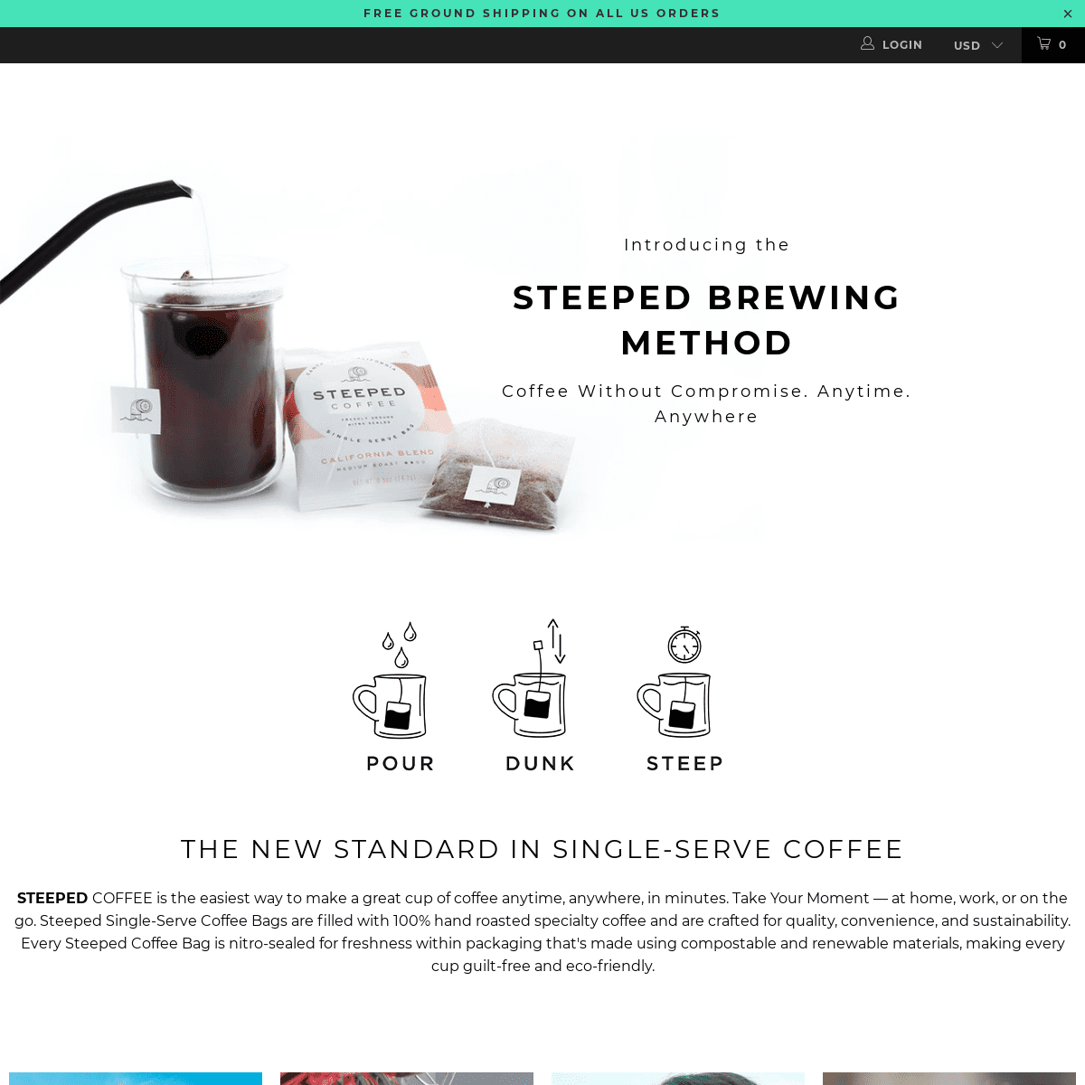 A complete backup of https://steepedcoffee.com