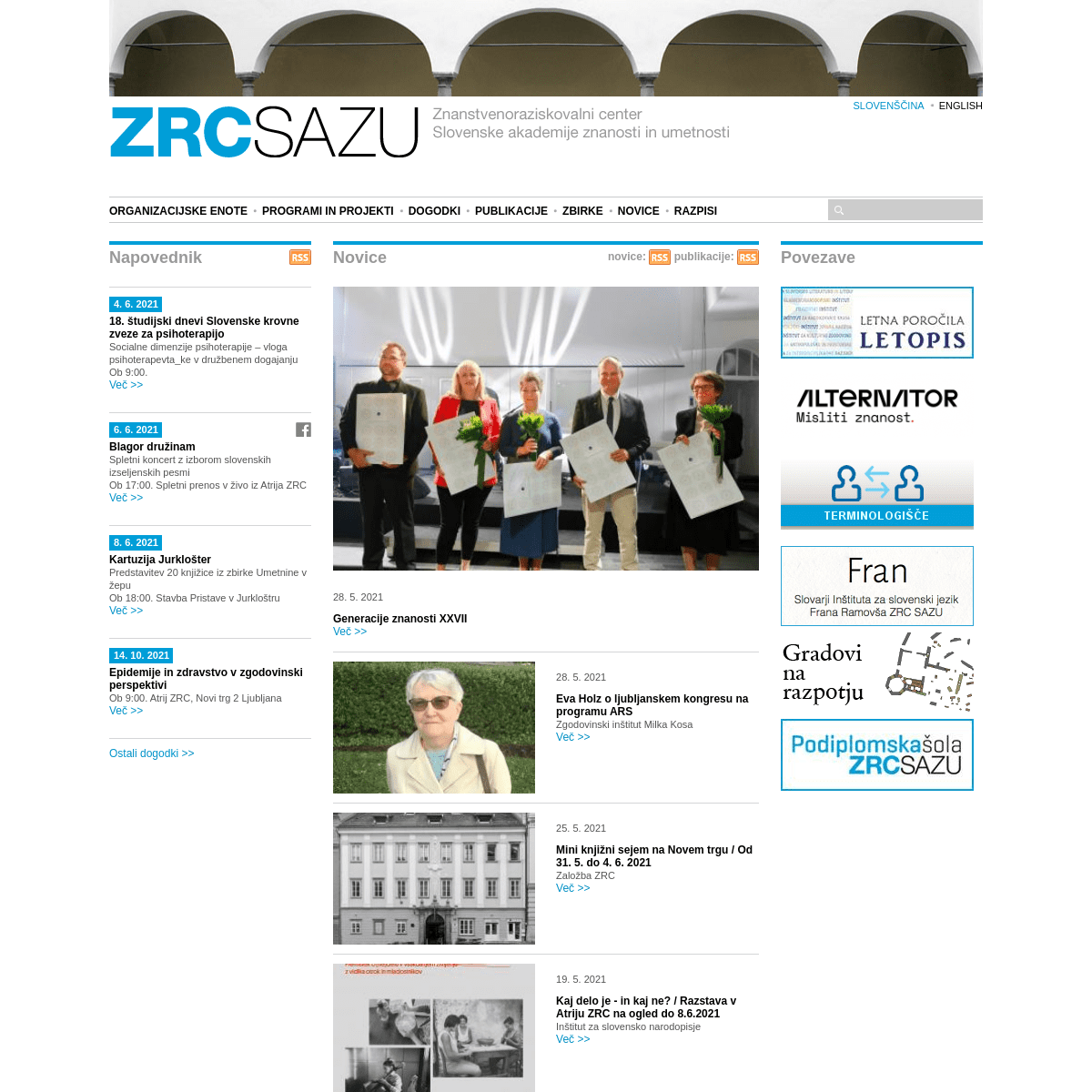 A complete backup of https://zrc-sazu.si