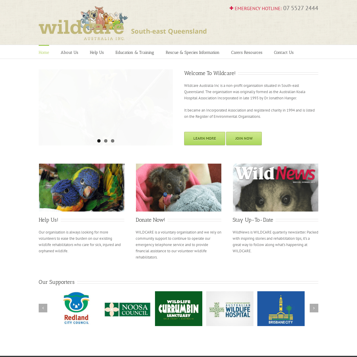 A complete backup of https://wildcare.org.au
