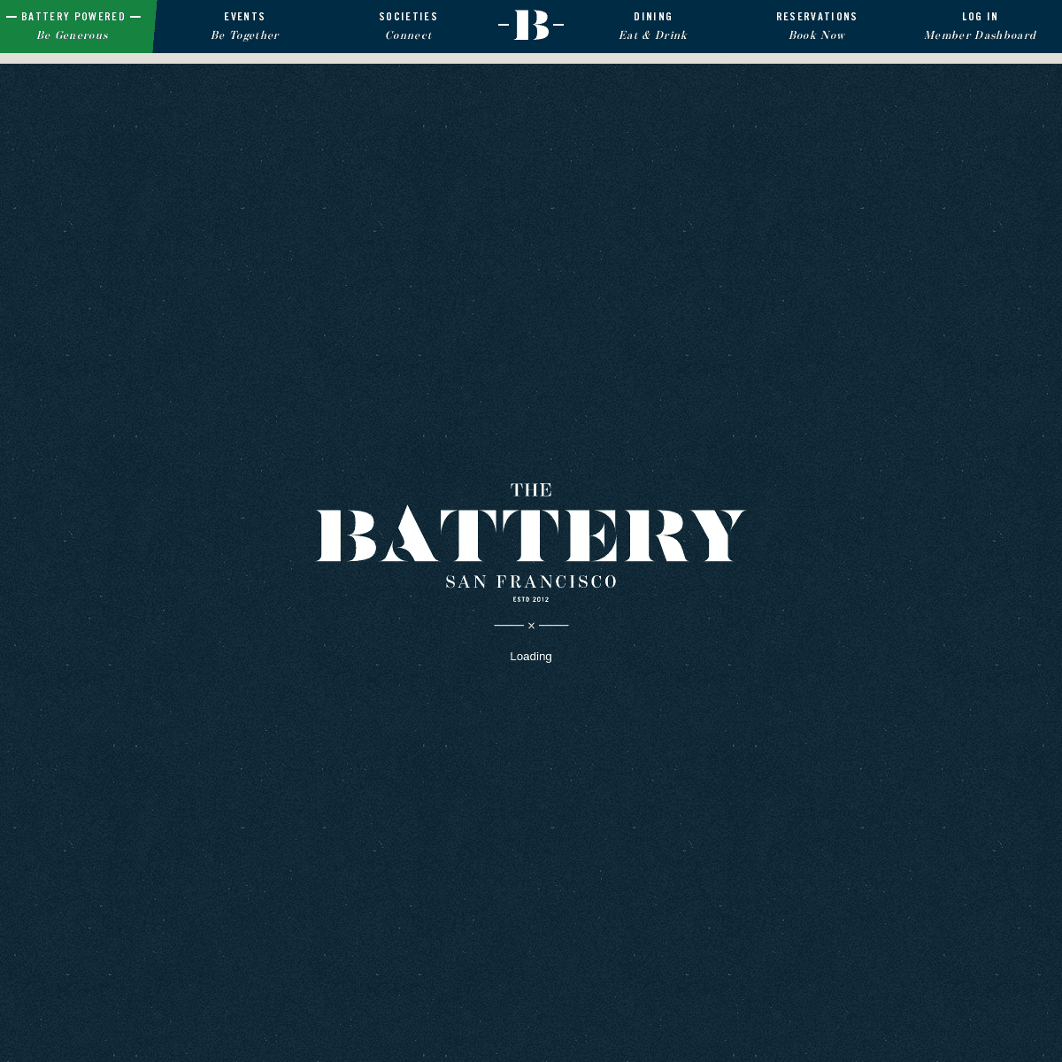 A complete backup of https://thebatterysf.com