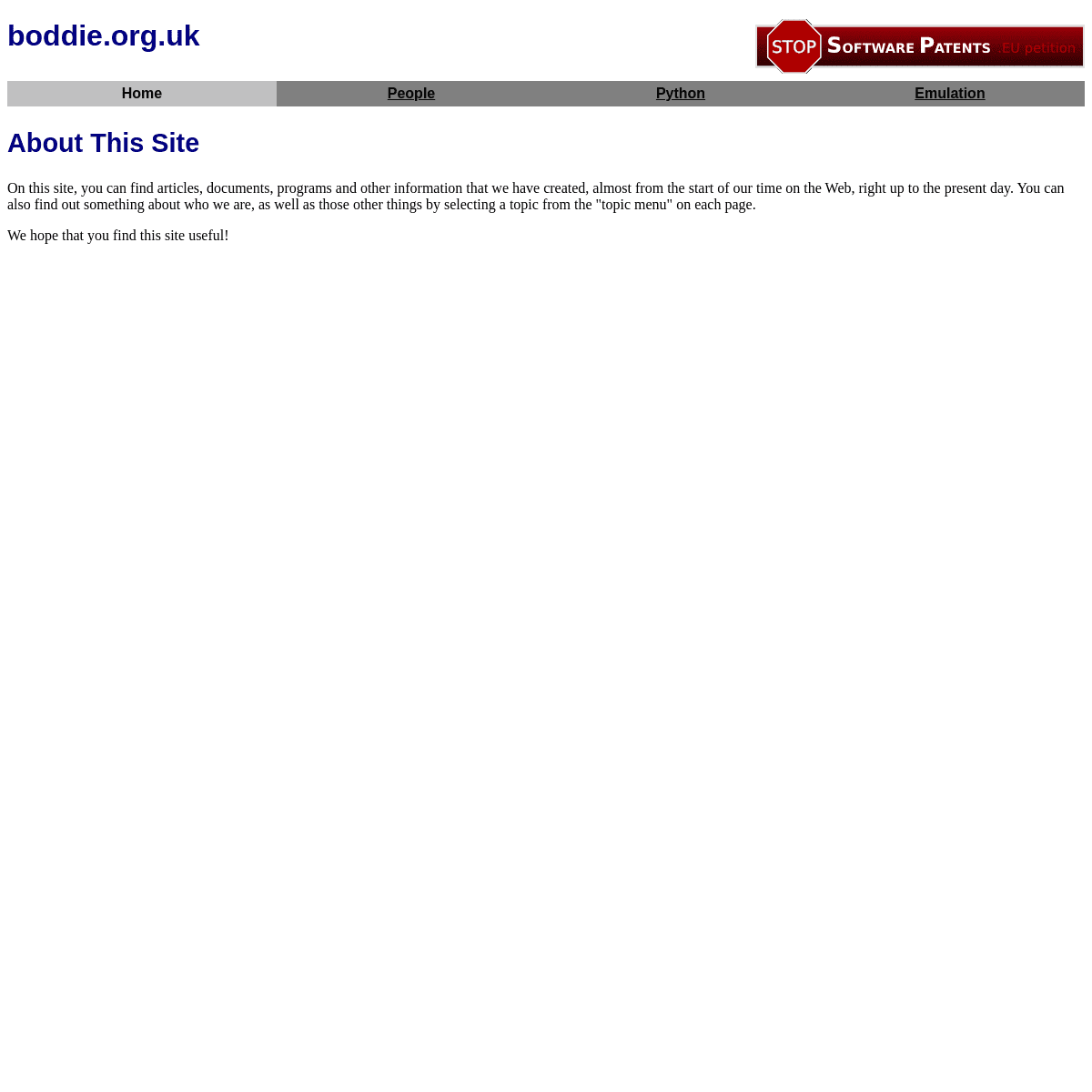 A complete backup of https://boddie.org.uk