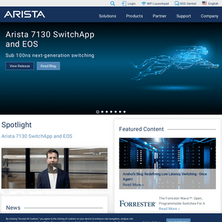 A complete backup of https://arista.com