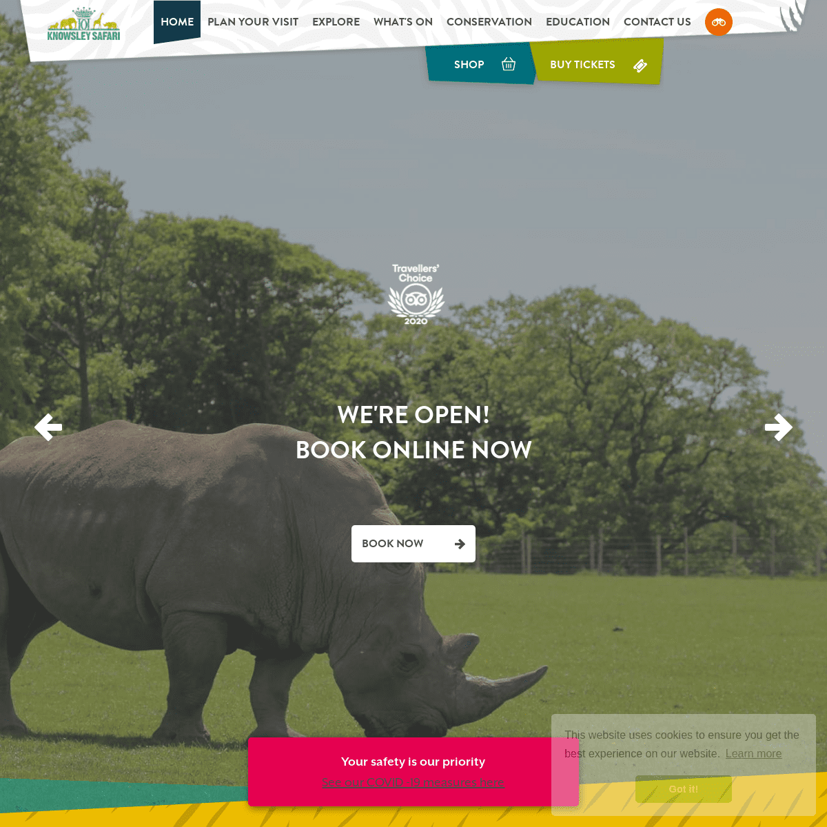 A complete backup of https://knowsleysafariexperience.co.uk
