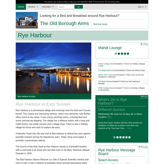 A complete backup of https://rye-harbour.co.uk