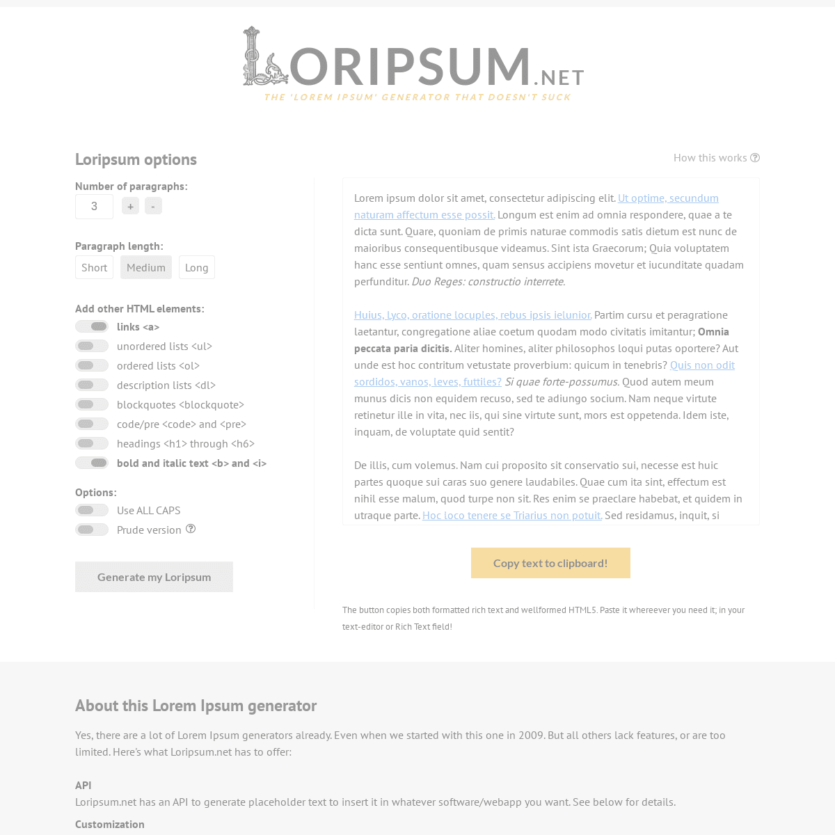 A complete backup of https://loripsum.net