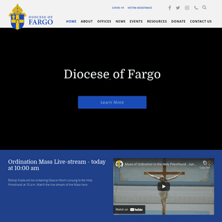 A complete backup of https://fargodiocese.org