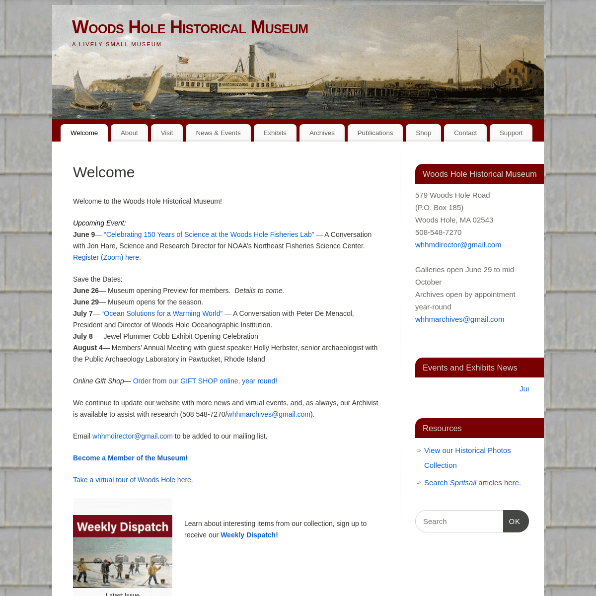 A complete backup of https://woodsholemuseum.org