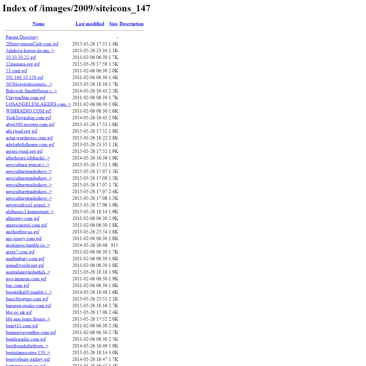 A complete backup of https://www.allmyfaves.com/images/2009/siteicons_147/