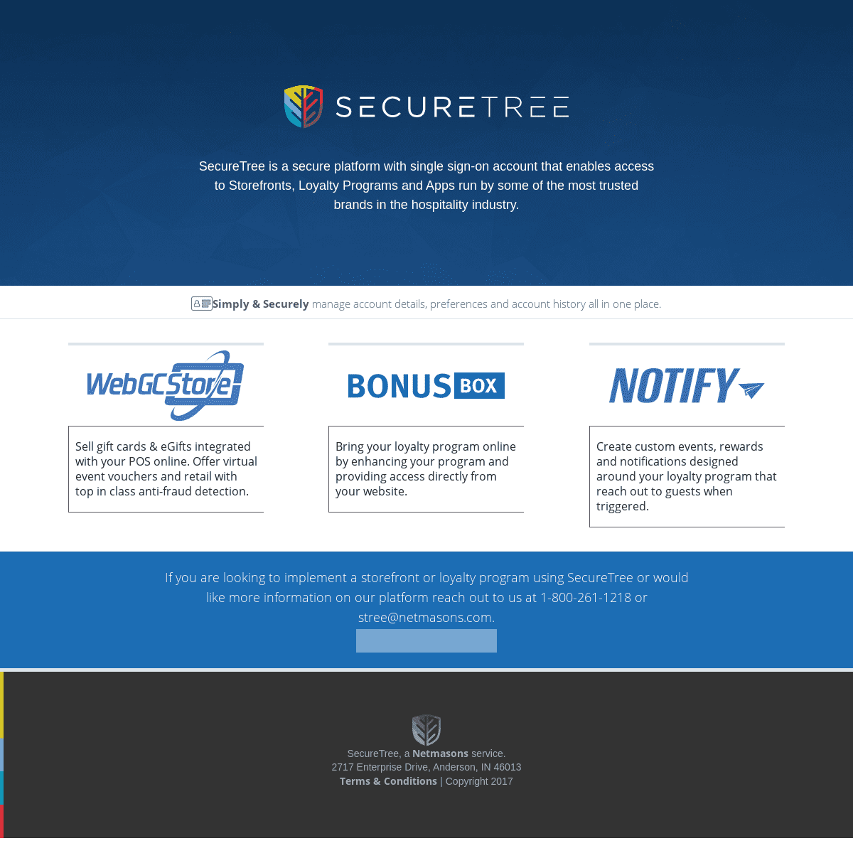 A complete backup of https://securetree.com