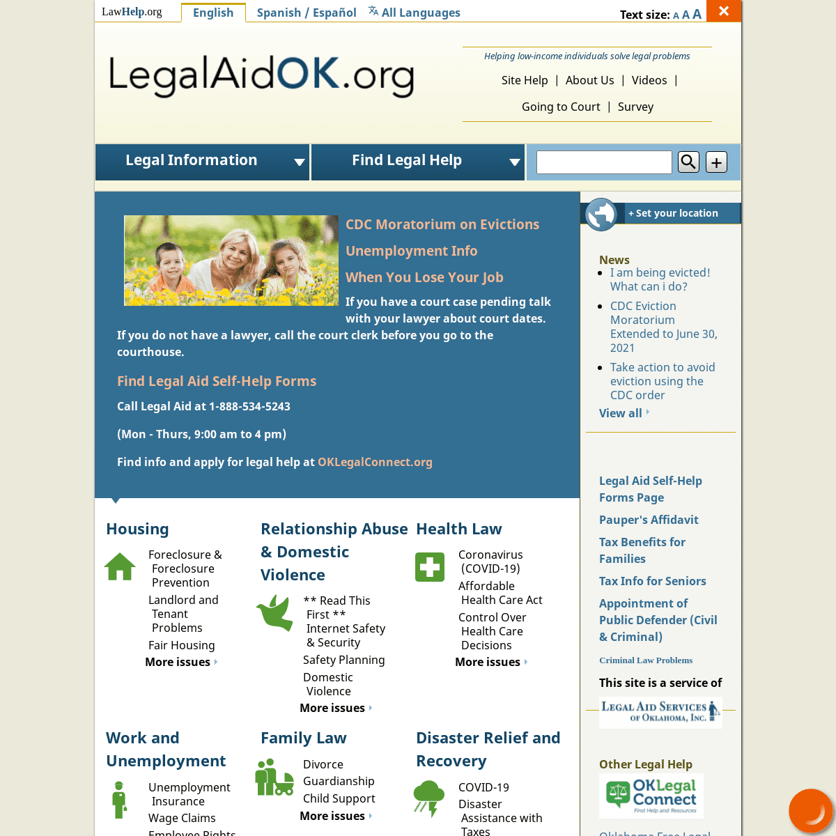A complete backup of https://oklaw.org