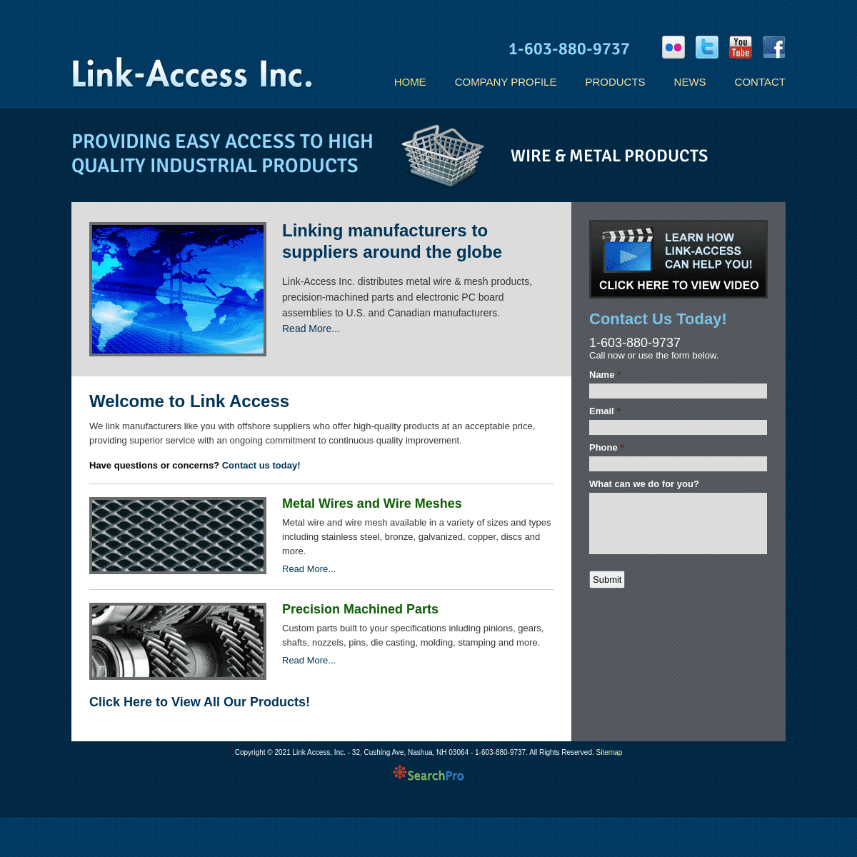 A complete backup of https://linkaccessproducts.com