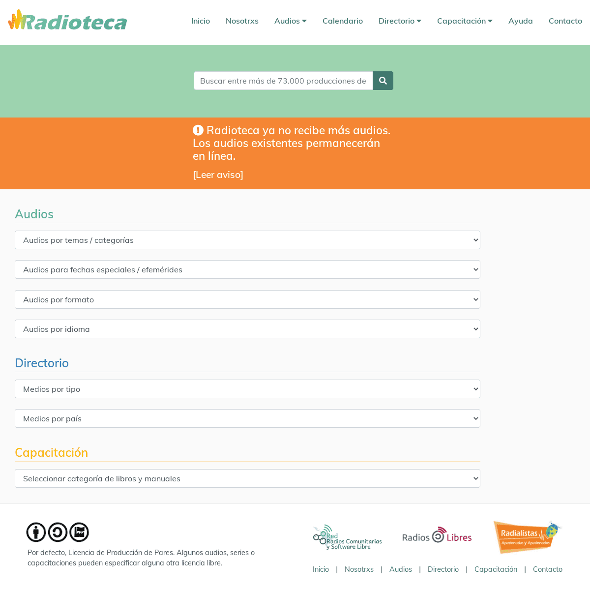 A complete backup of https://radioteca.net