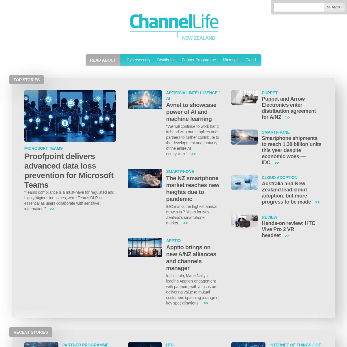 A complete backup of https://channellife.co.nz