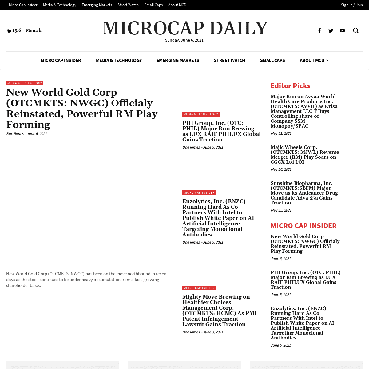 A complete backup of https://microcapdaily.com