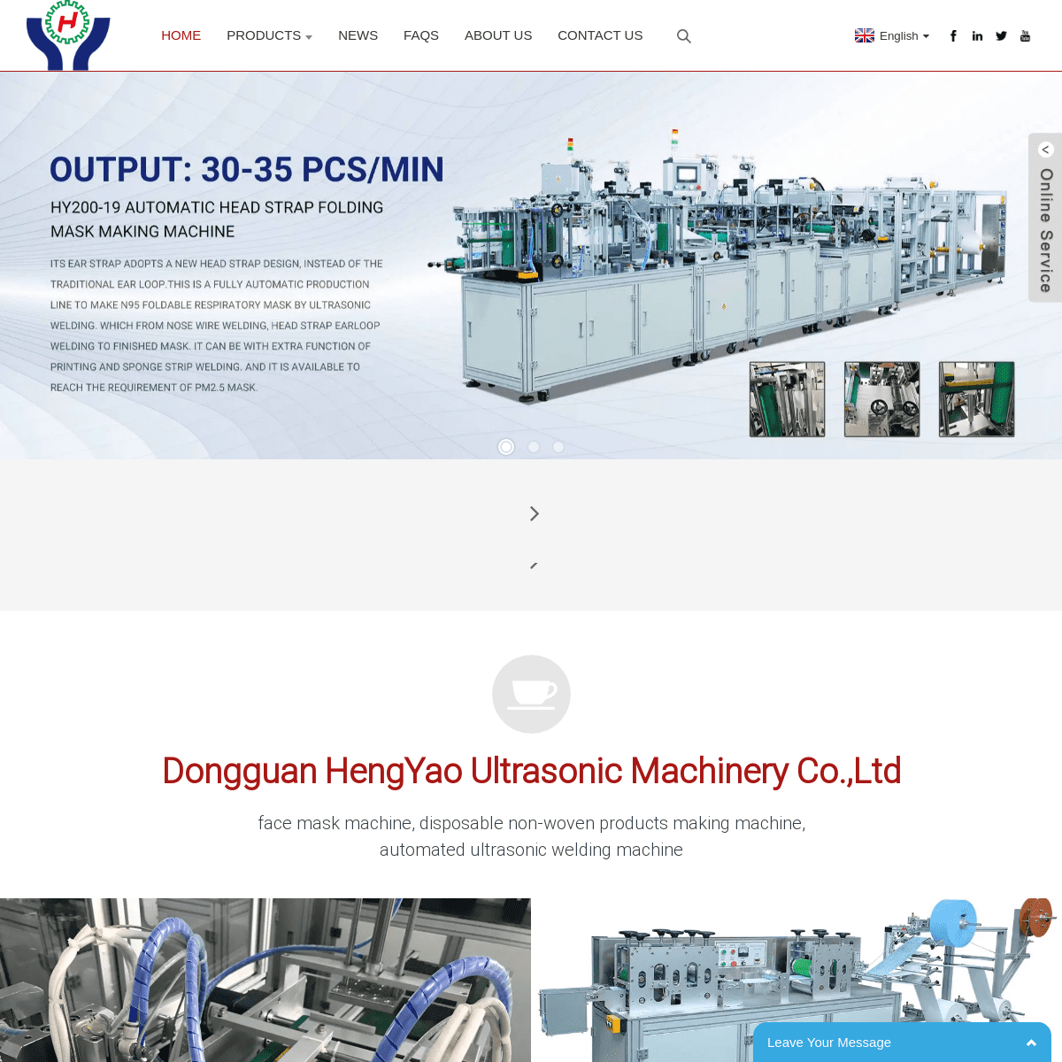 A complete backup of https://hengyaomachinery.com