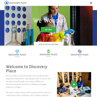 A complete backup of https://discoveryplace.org