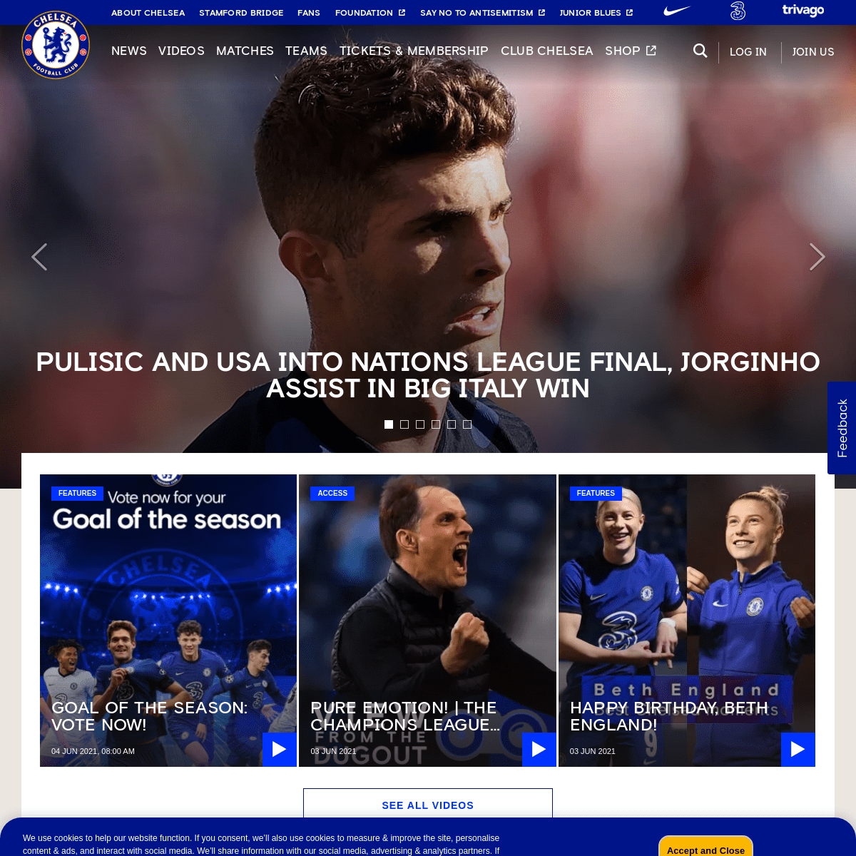 A complete backup of https://chelseafc.com