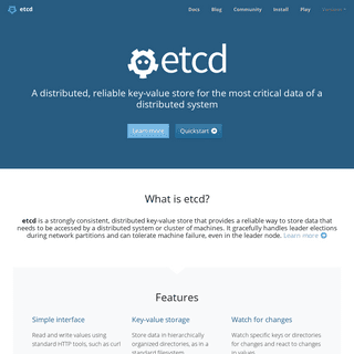 A complete backup of https://etcd.io