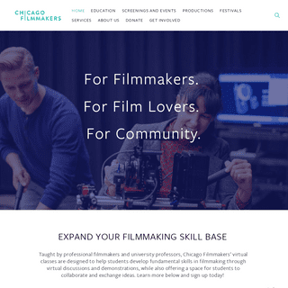 A complete backup of https://chicagofilmmakers.org