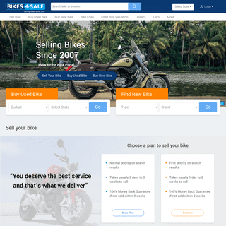A complete backup of https://bikes4sale.in