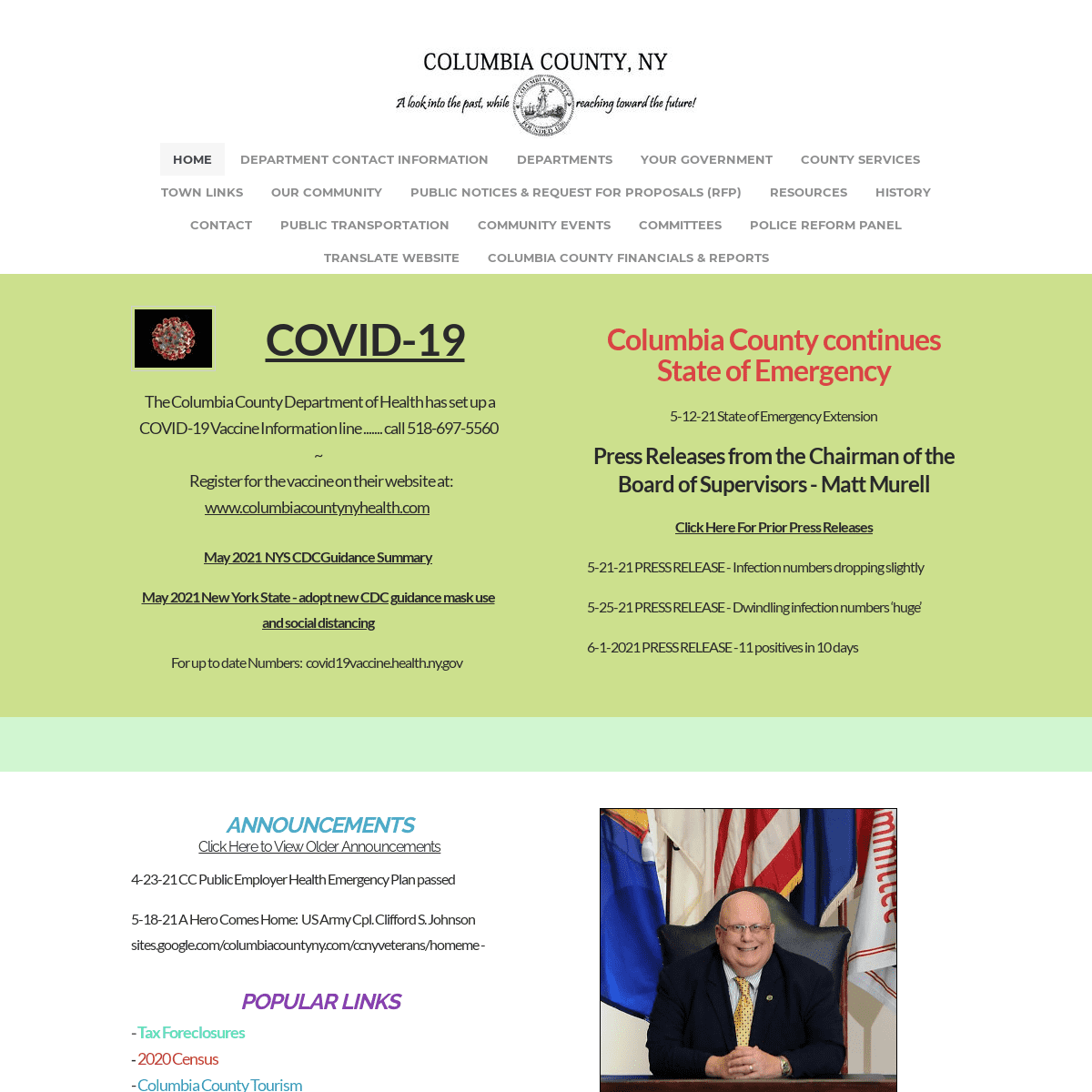 A complete backup of https://columbiacountyny.com