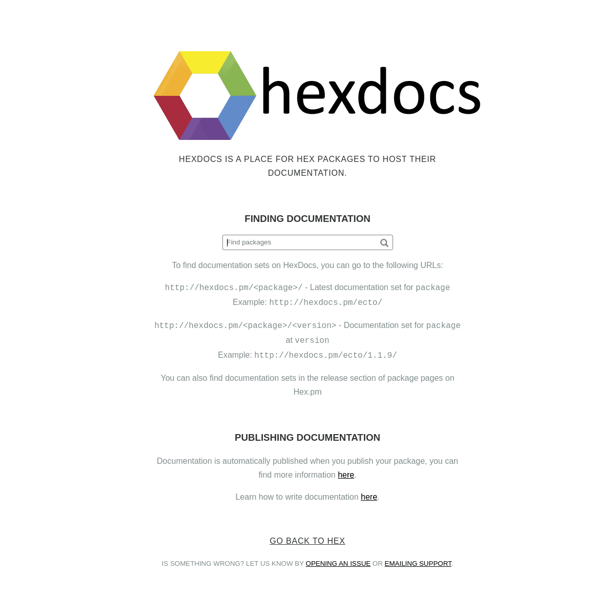 A complete backup of https://hexdocs.pm